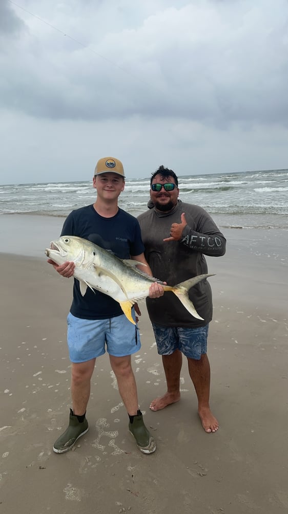 Evening Surf Fishing For Sharks In Port Aransas