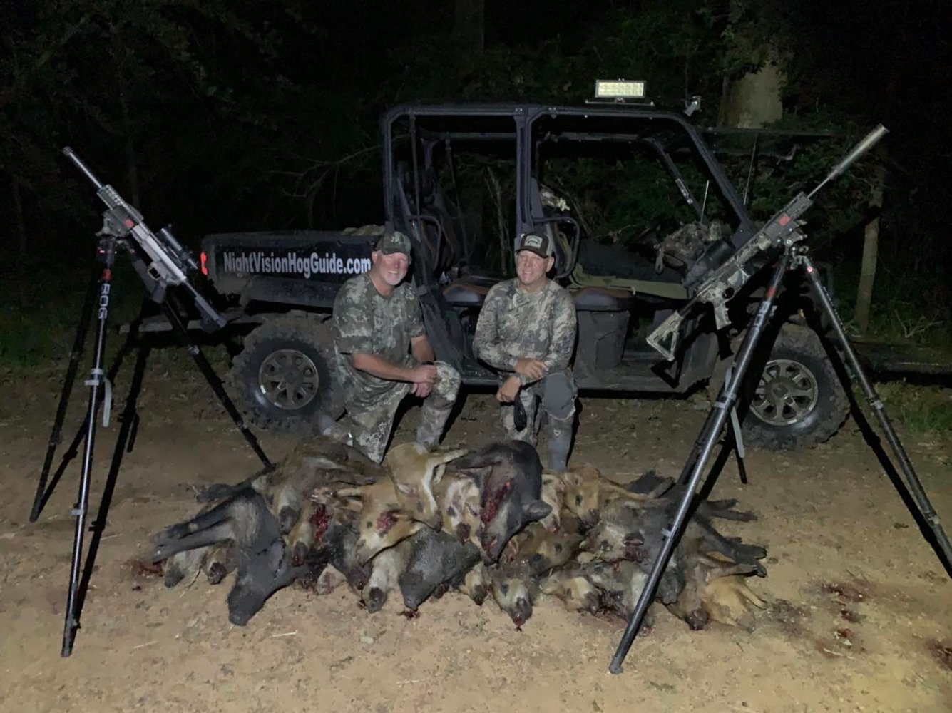 Texas Thermal Hog Hunt In Palestine