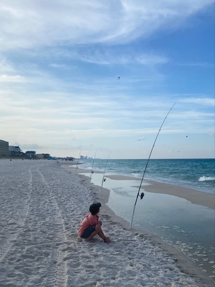 After Work/School Surf Fishing In Panama City Beach