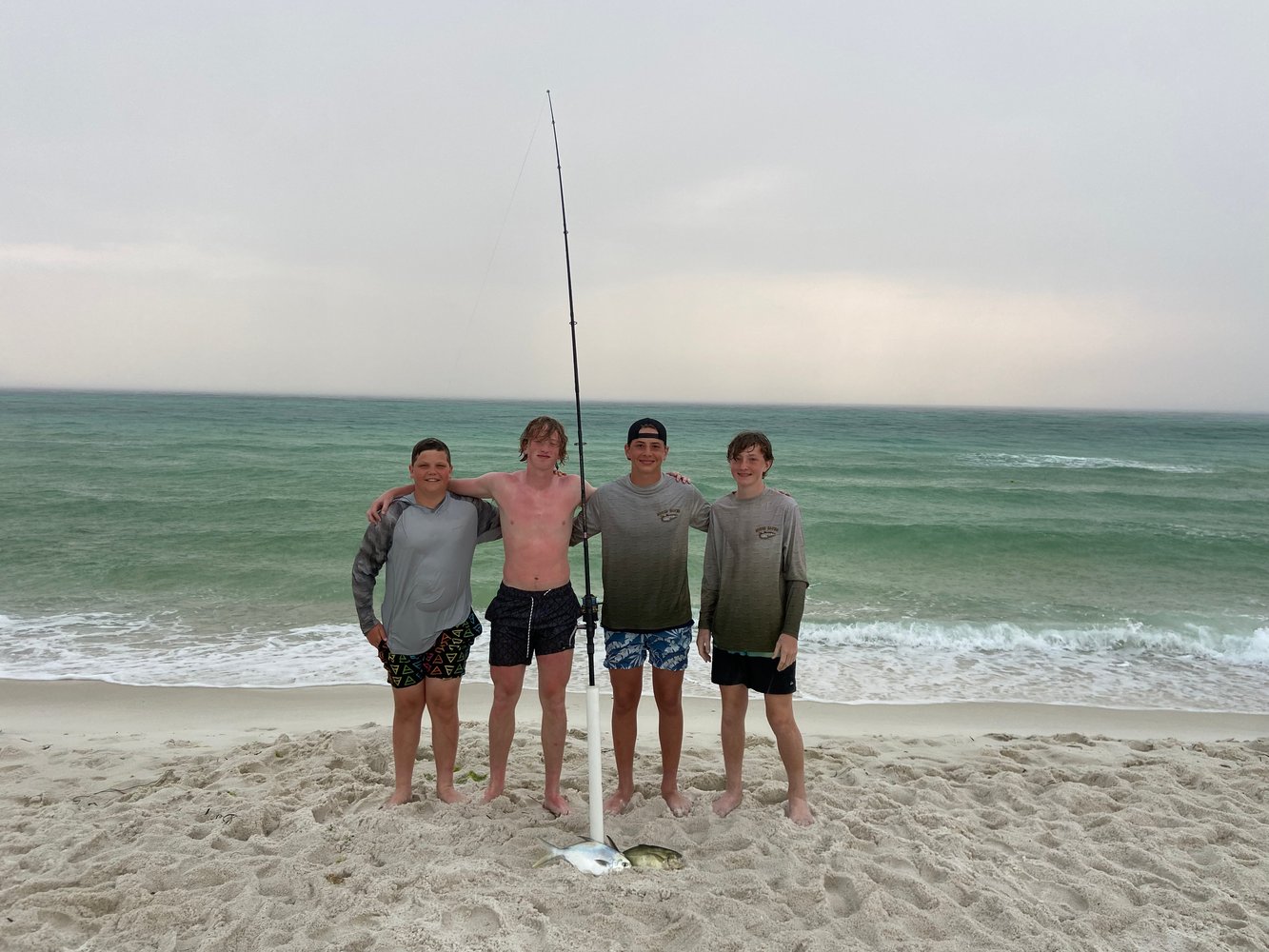 After Work/School Surf Fishing In Panama City Beach