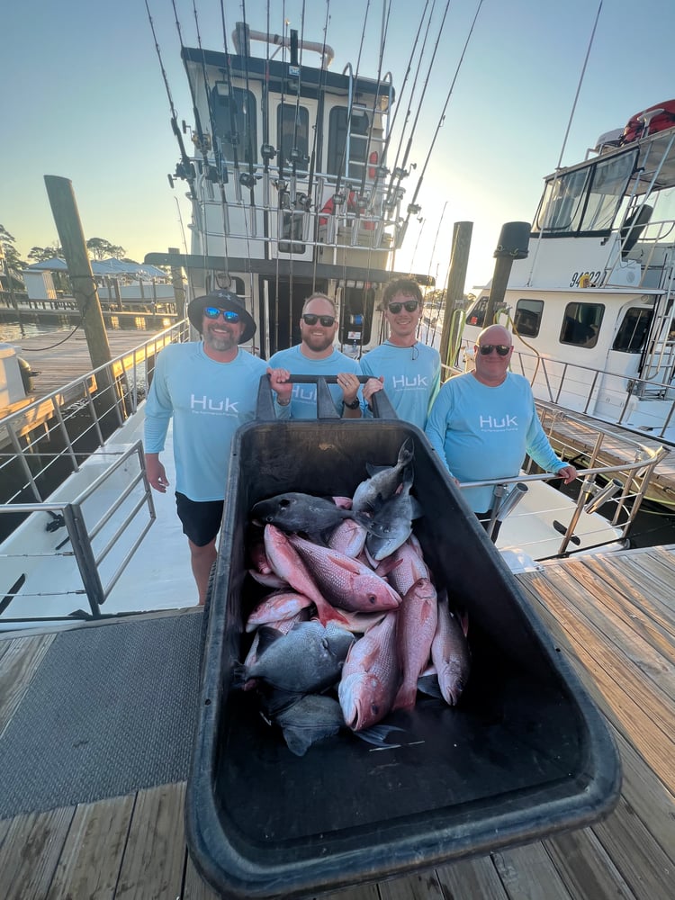 6 Hour AM Bottom Fishing & Trolling In Orange Beach