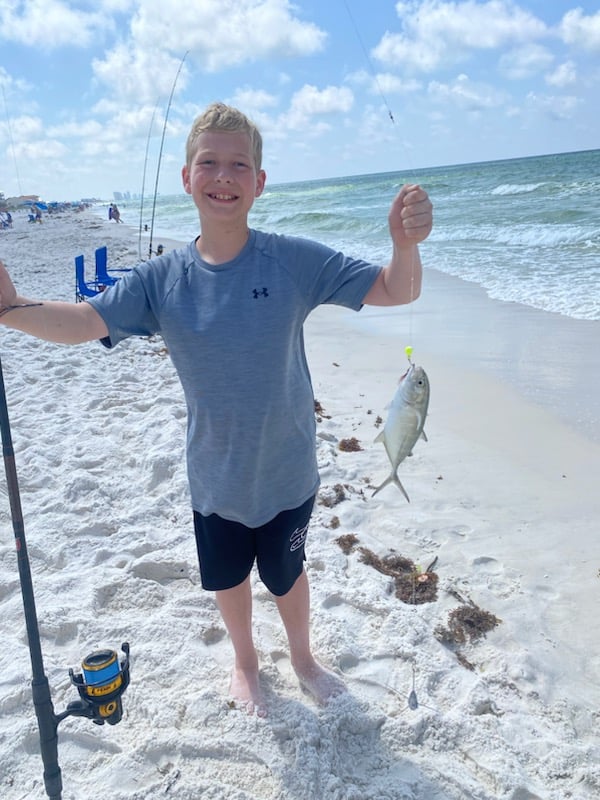 After Work/School Surf Fishing In Panama City Beach