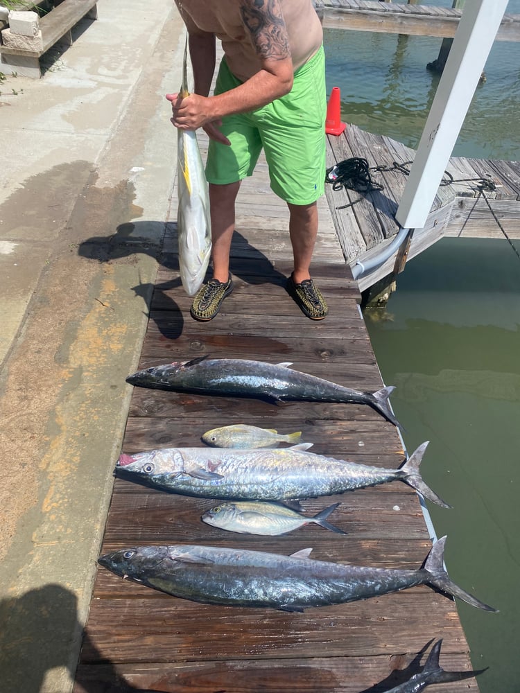 State Water Reef / Shrimp Boat / Rigs In Port Aransas