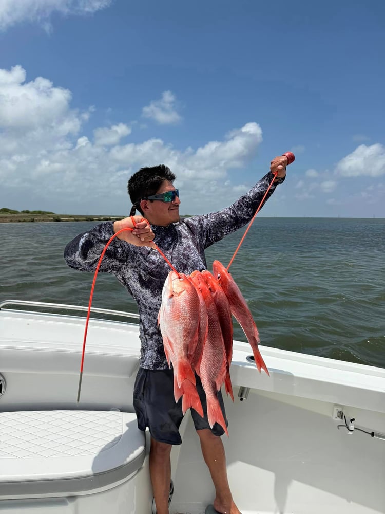 State Water Reef / Shrimp Boat / Rigs In Port Aransas