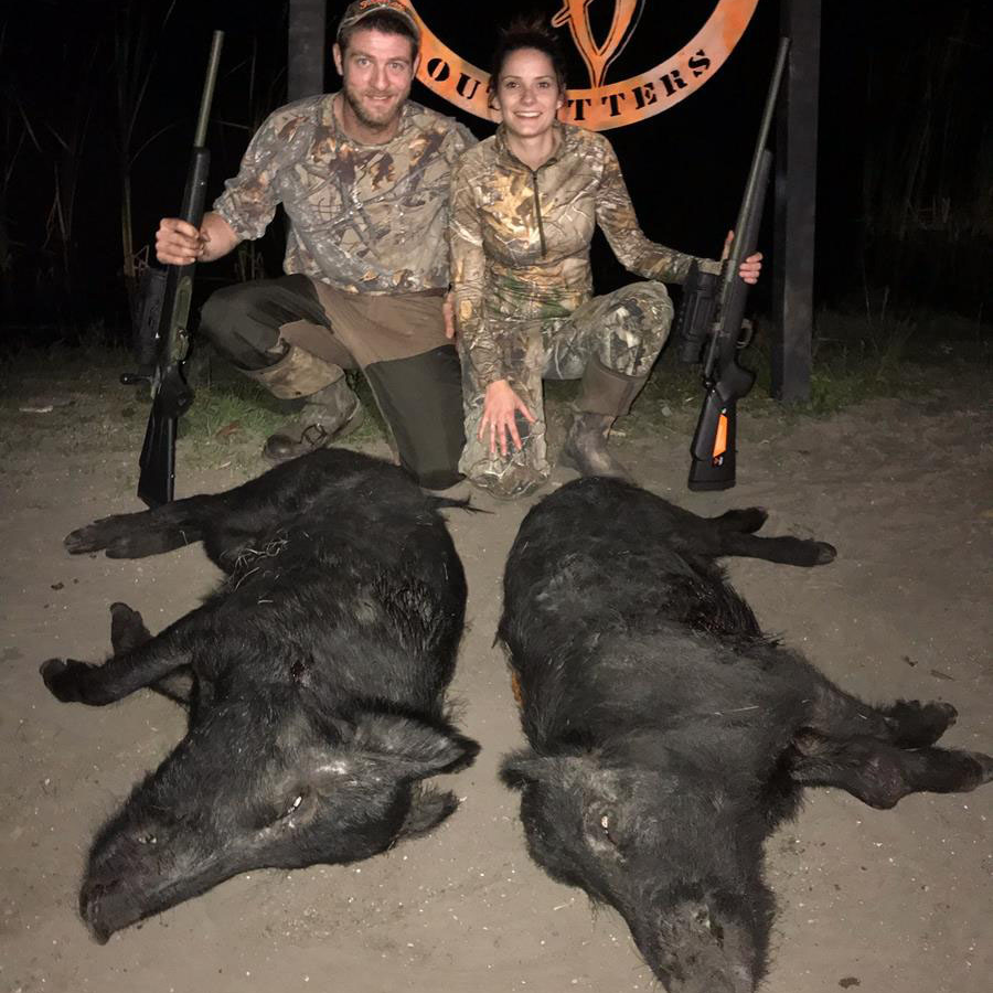 Thermal Hog Hunt In Fort McCoy