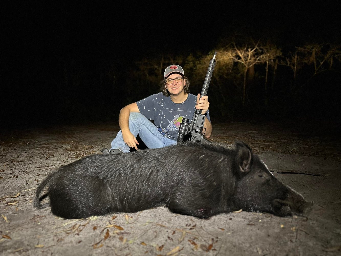 Thermal Hog Hunt In Fort McCoy