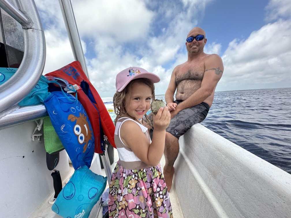 Scalloping In Crystal River