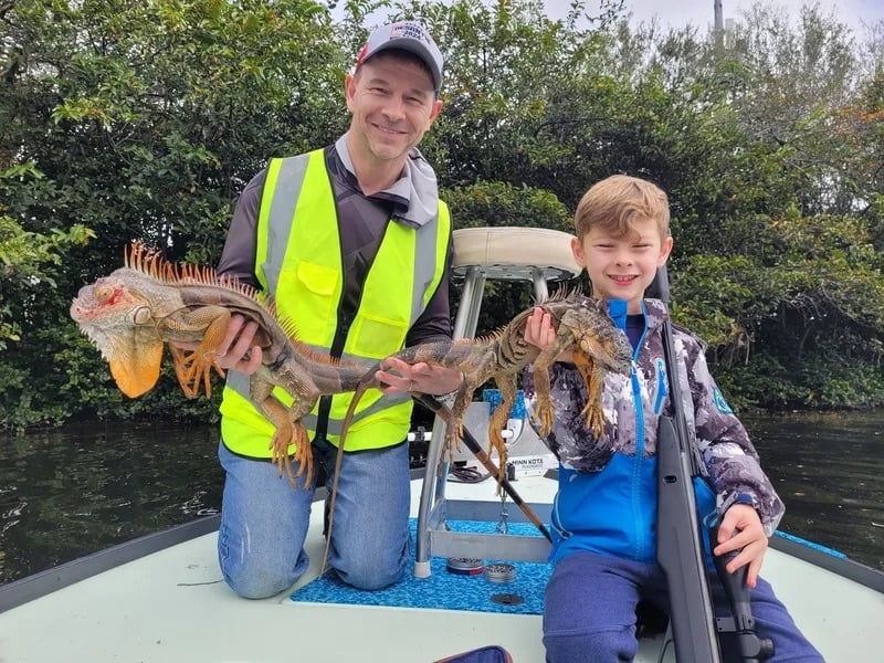 Iguana Hunts Delray Beach In Delray Beach