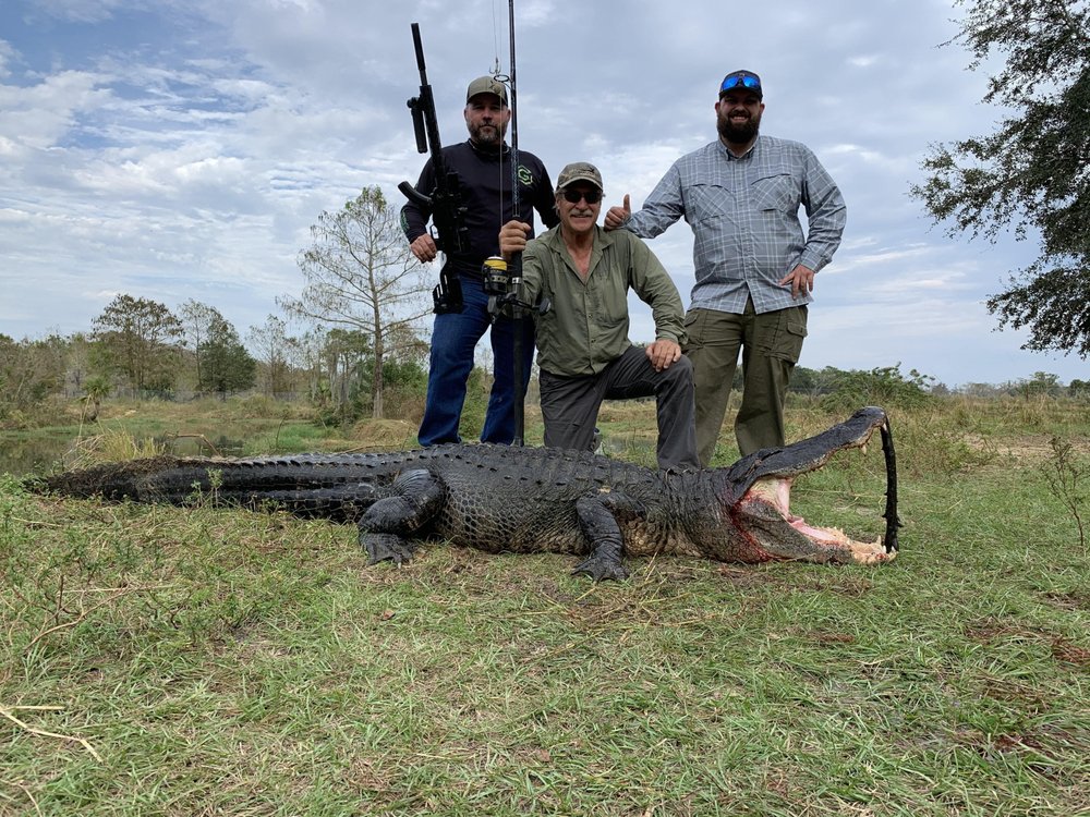 Trophy Gator Hunt In Arcadia