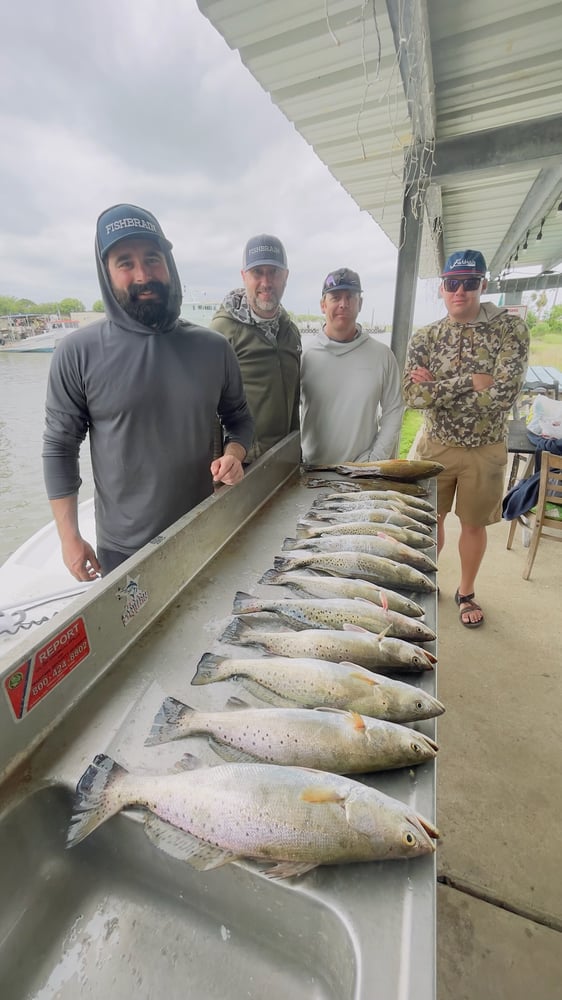 Multi Boat Galveston Bay Fishing In San Leon