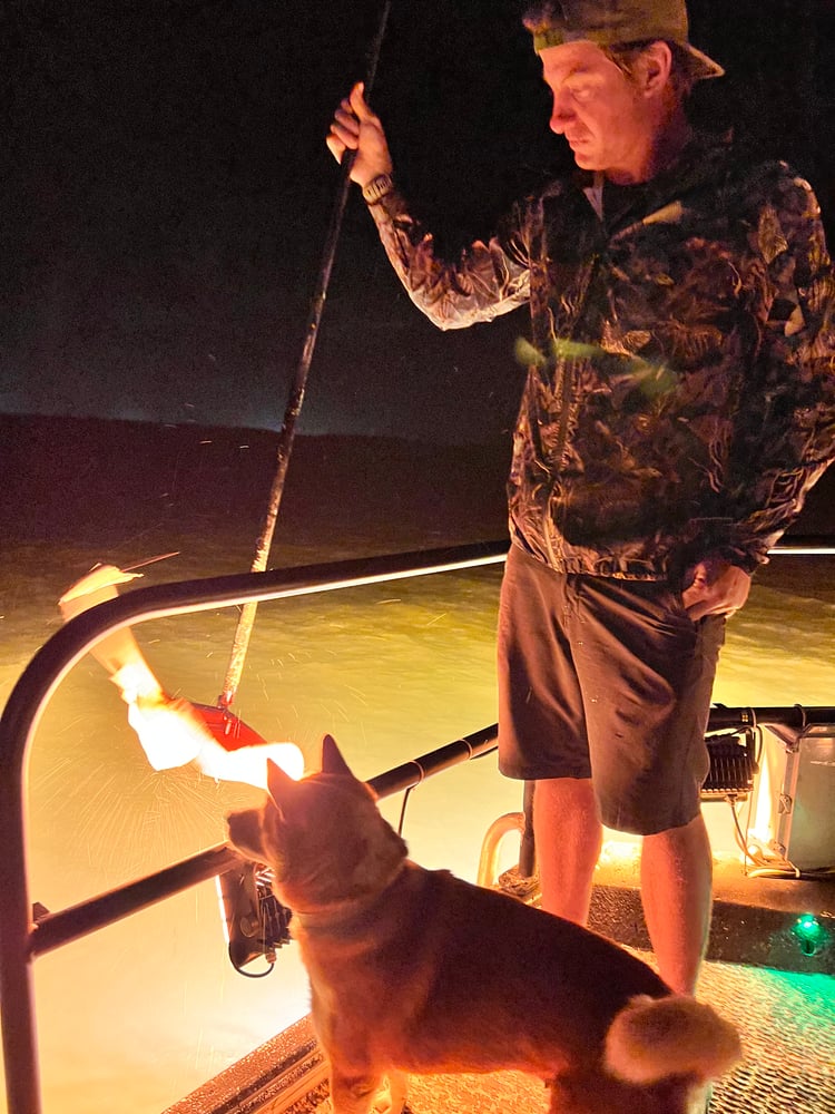 Corpus Christi Flounder Gigging In Port Aransas