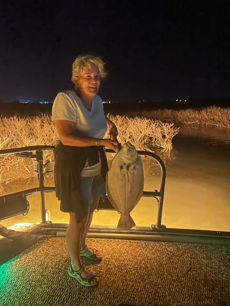 Port Aransas Flounder Gigging In Port Aransas