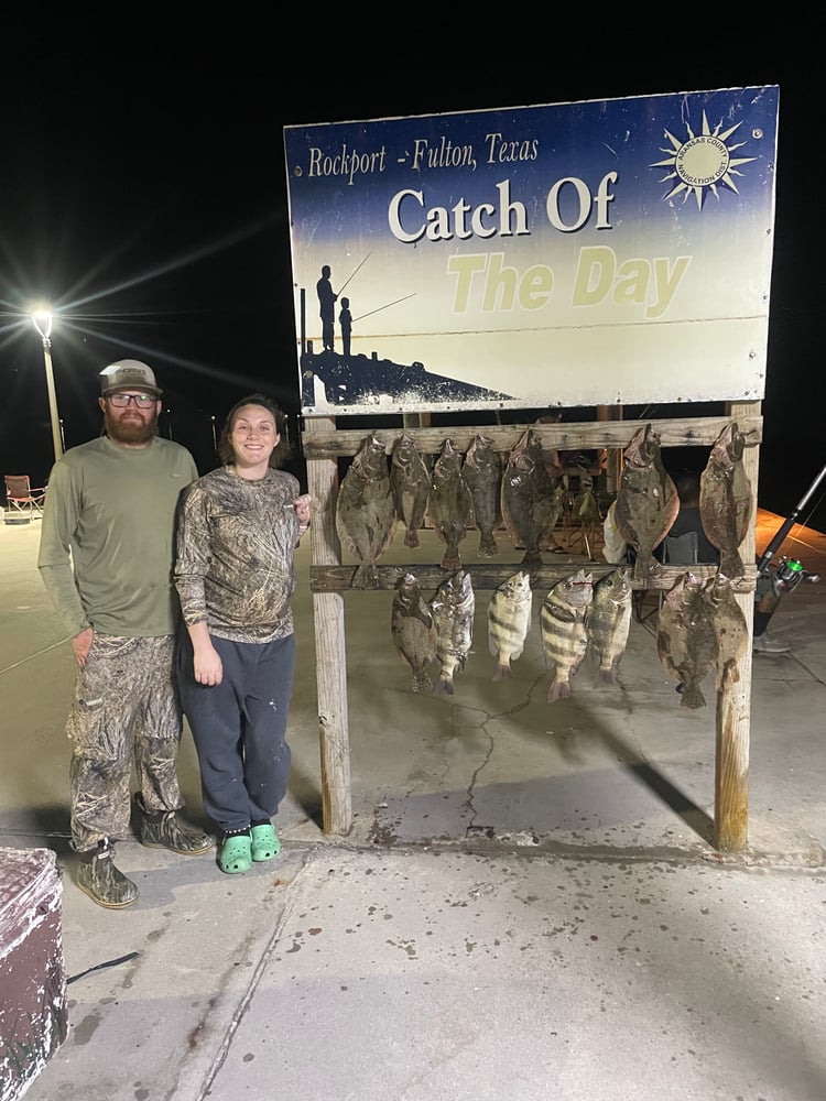 Corpus Christi Flounder Gigging In Port Aransas