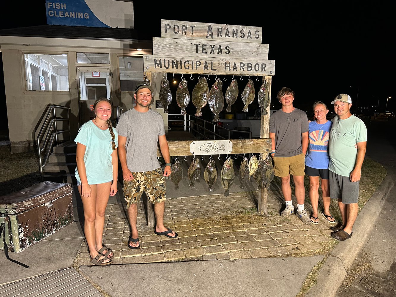 Corpus Christi Flounder Gigging In Port Aransas