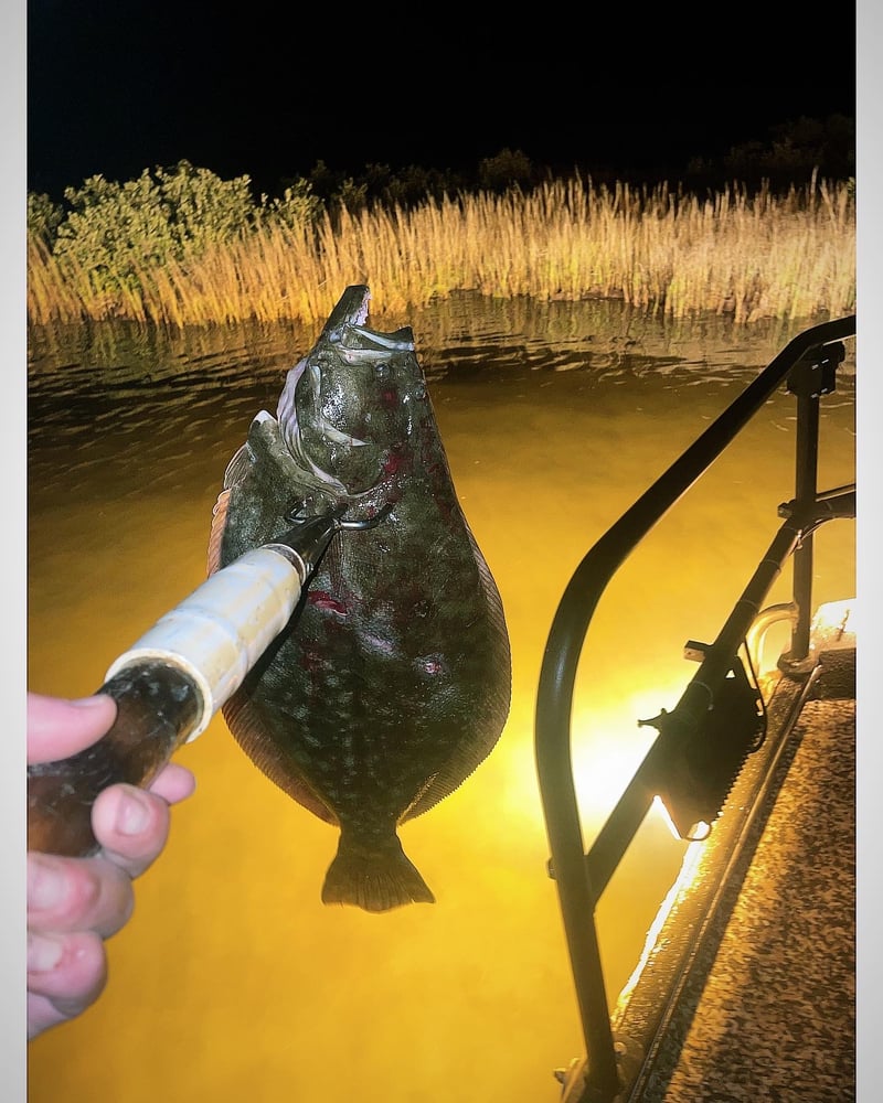 Port Aransas Flounder Gigging In Port Aransas