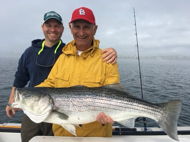 Fall Striper Trip - 26' Regulator In Chatham