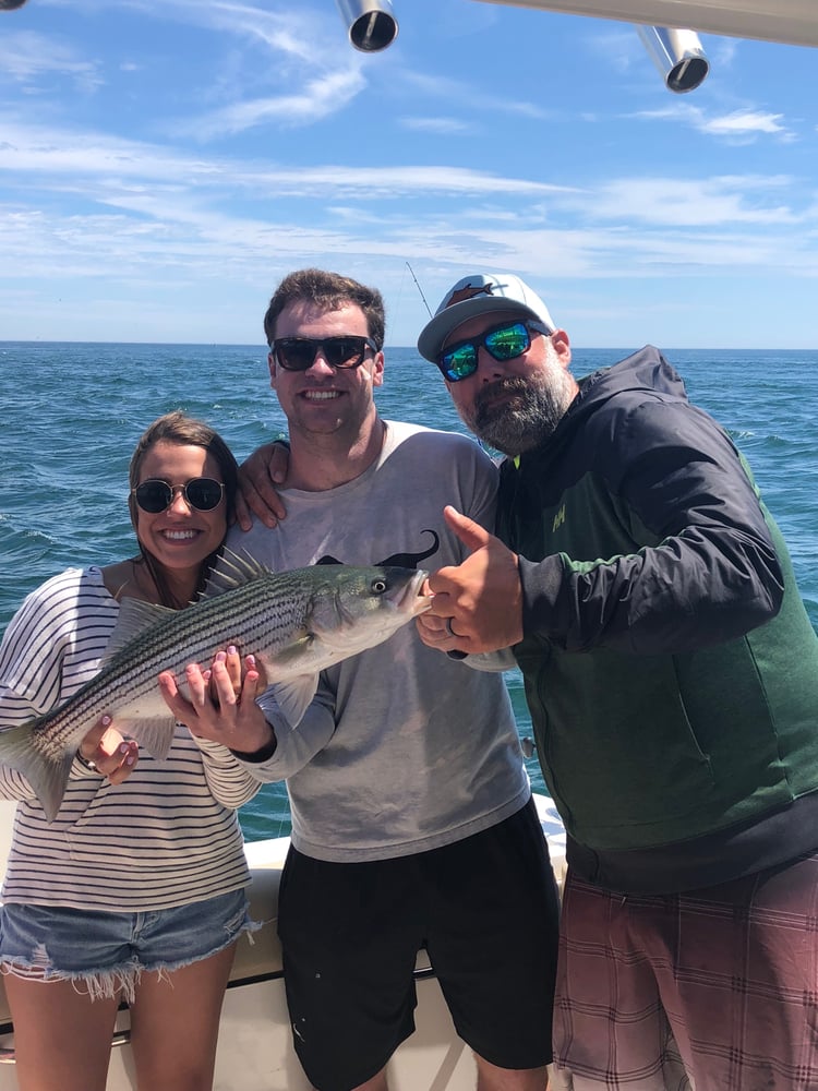 Early Season Striper 33’ In Chatham