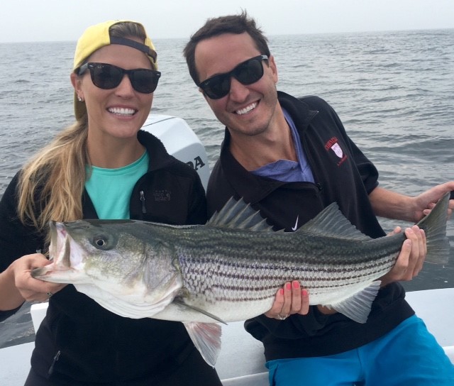 Early Season Striper 33’ In Chatham