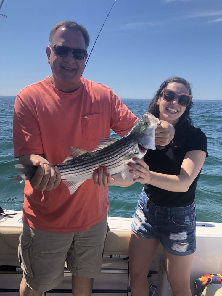 Early Season Striper 33’ In Chatham