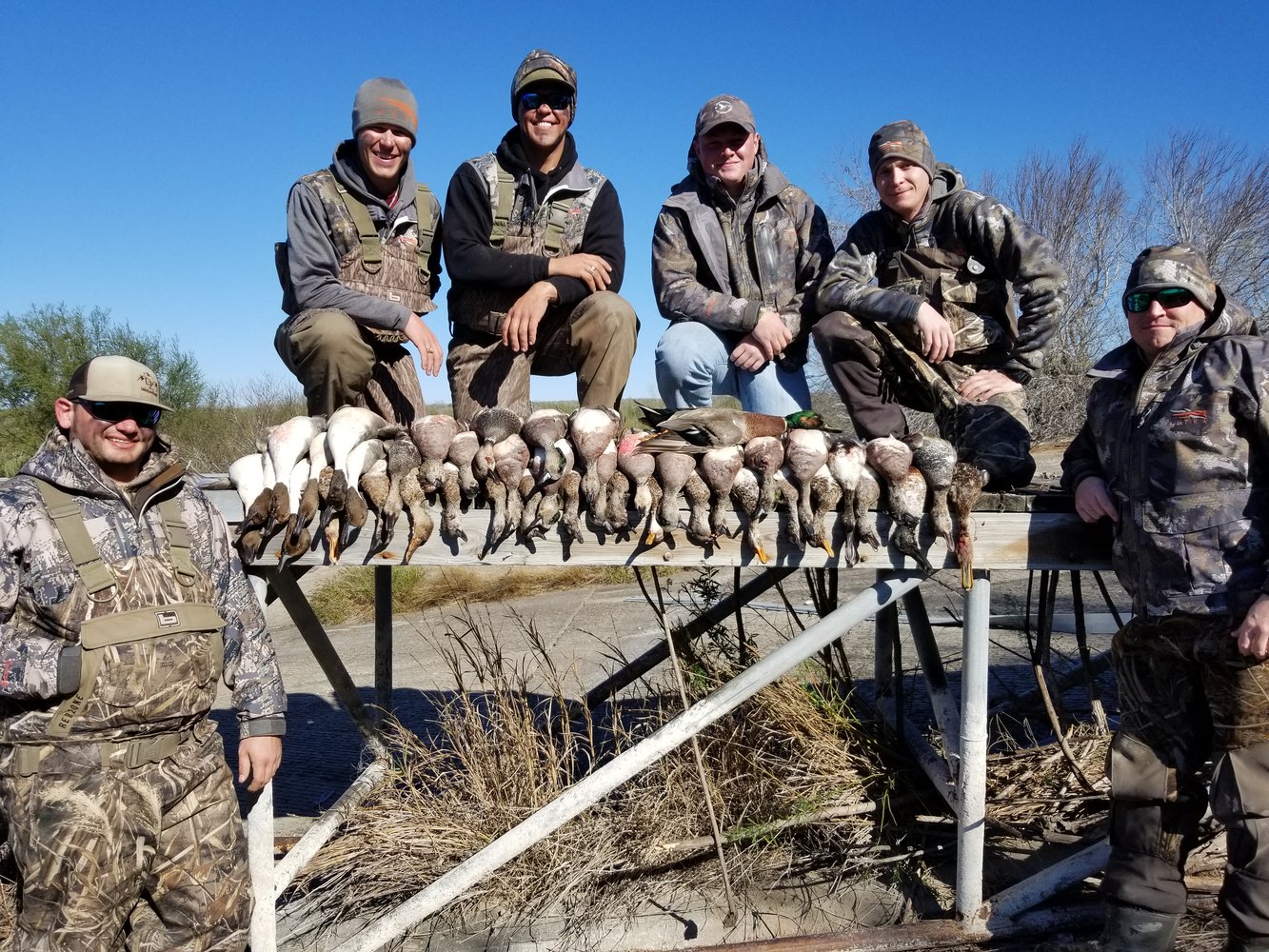 Texas Duck Hunt In Garwood