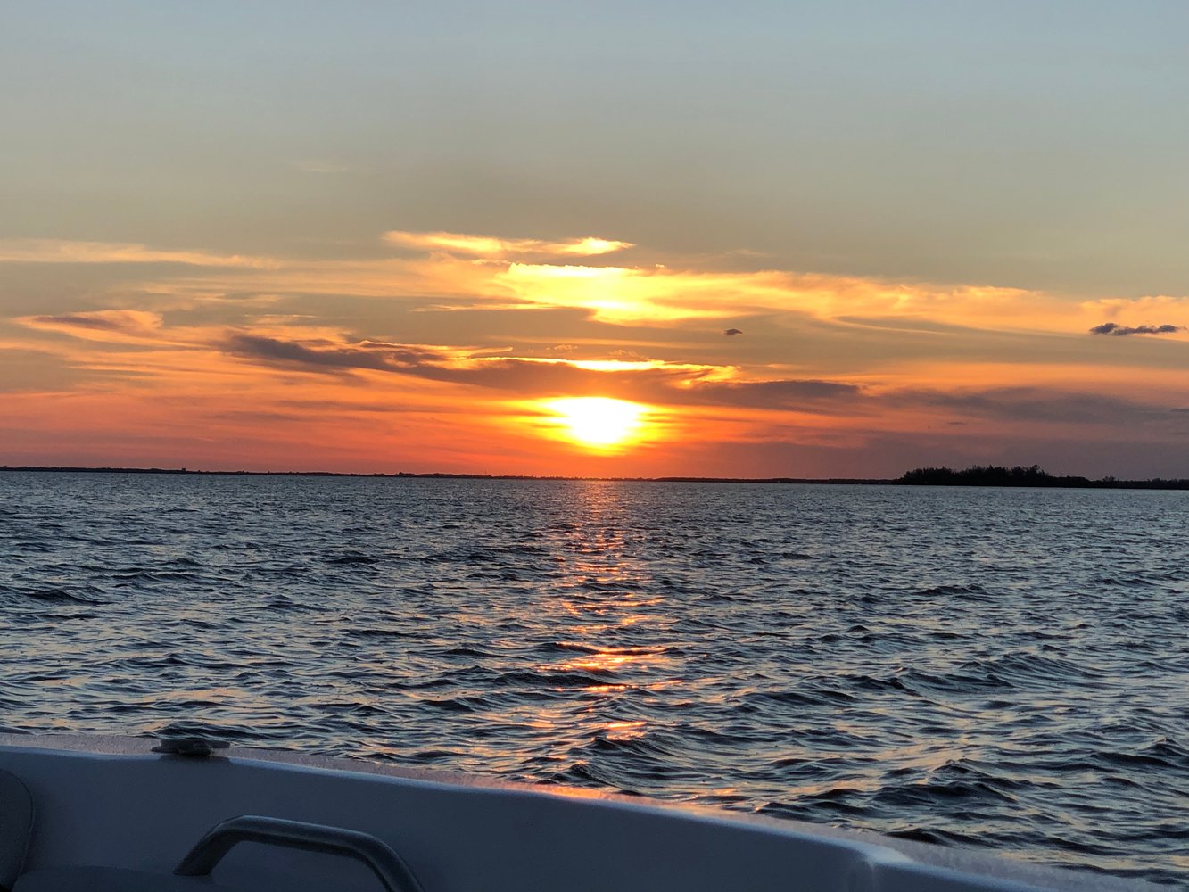 Sunset Fishing Trip In Fort Myers Beach