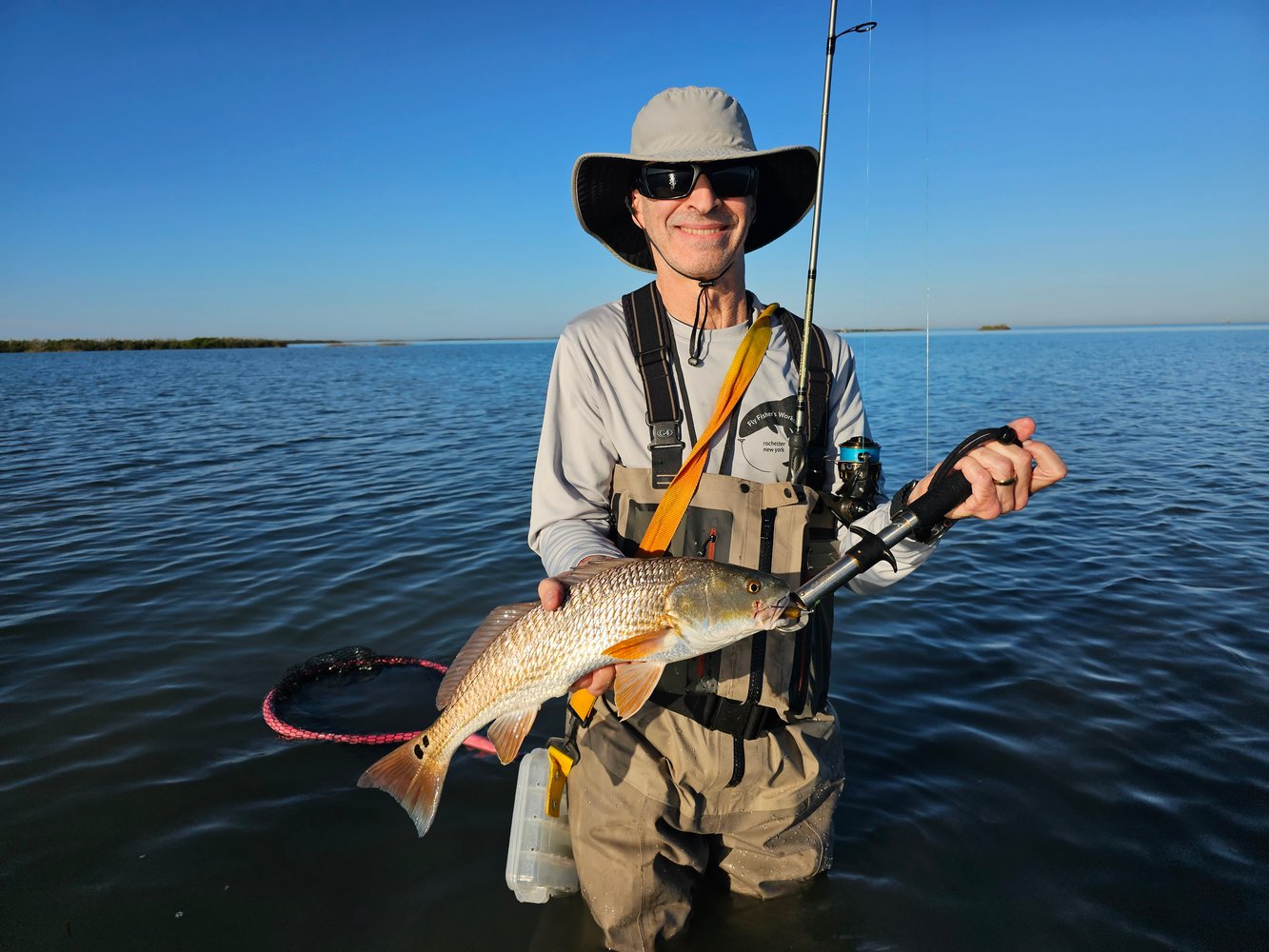 Wade Fishing In Aransas Pass