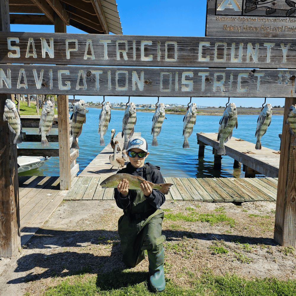 Wade Fishing In Aransas Pass