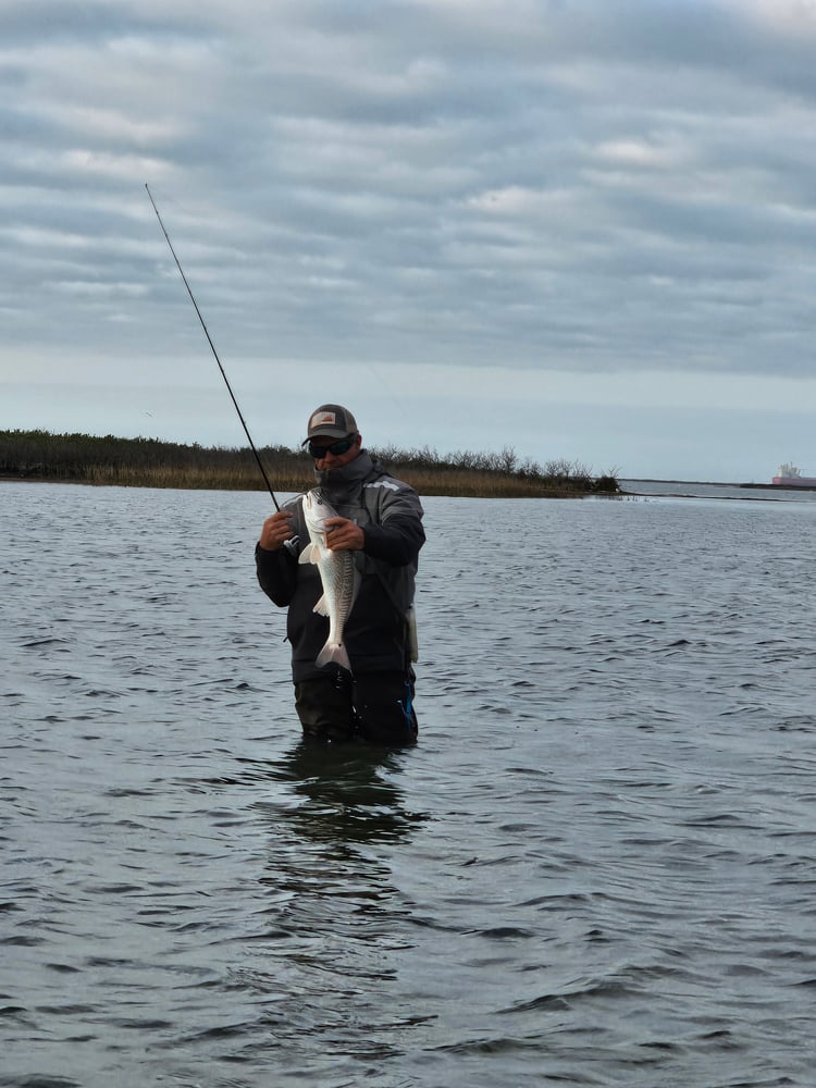 Wade Fishing In Aransas Pass