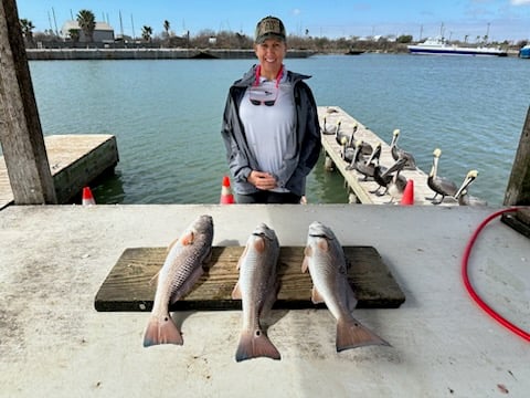 Wade Fishing In Aransas Pass