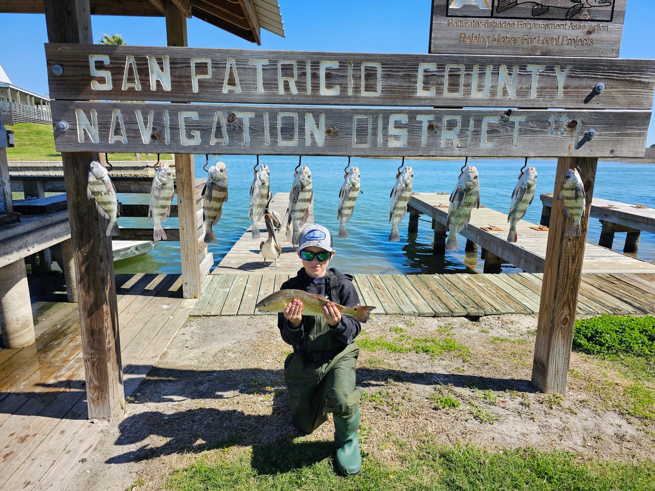 Wade Fishing In Aransas Pass