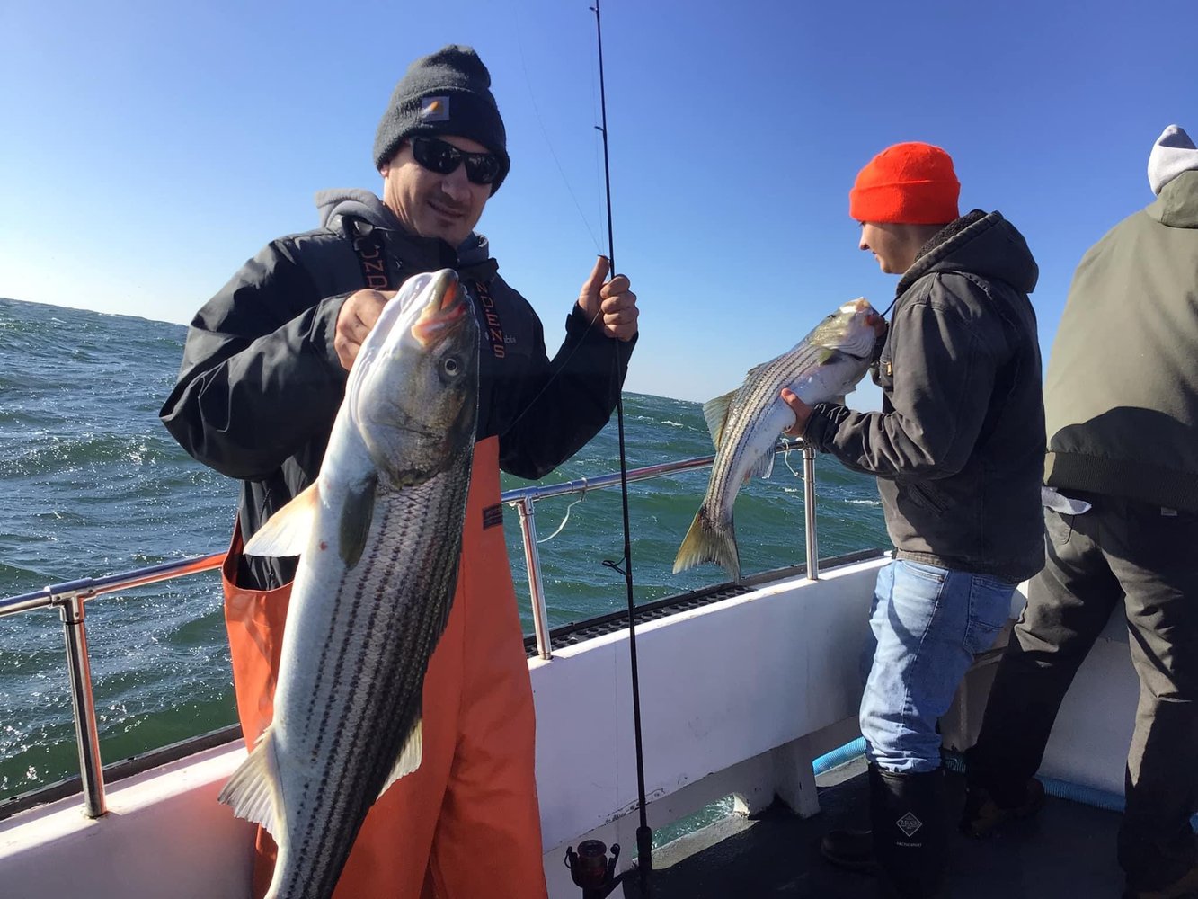 6 Hour Trip- Striped Bass In Highlands