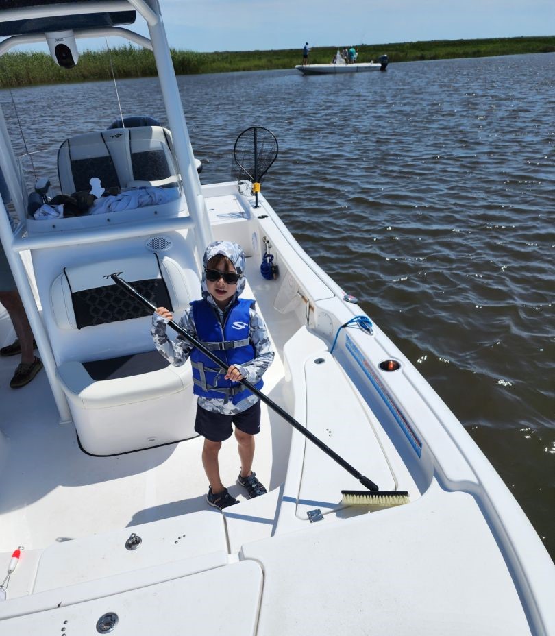 Marsh Redfish Pursuit In Saint Bernard