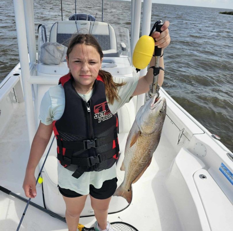 Marsh Redfish Pursuit In Saint Bernard