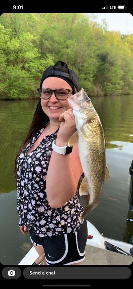 Guided Walleye Fishing - Normandy Lake In Normandy