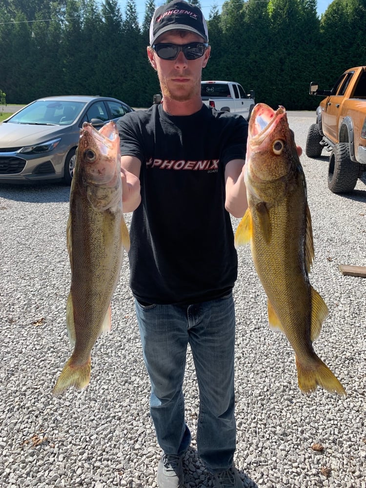 Guided Walleye Fishing - Normandy Lake In Normandy