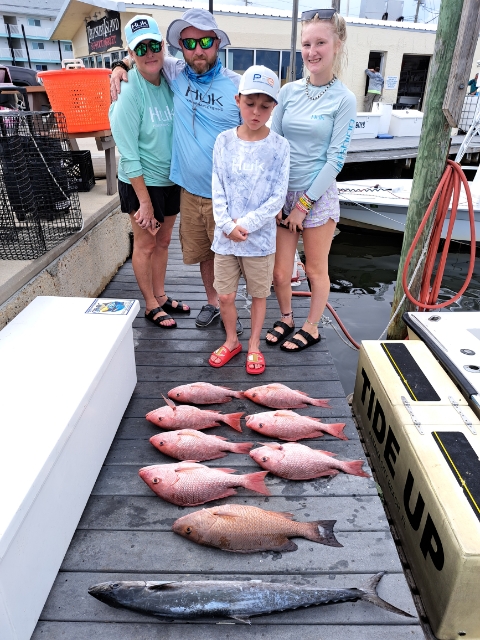 Bottom Fishing, Deep-sea, Fishing Trip In Panama City Beach