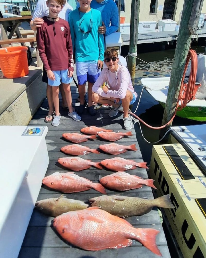 Bottom Fishing, Deep-sea, Fishing Trip In Panama City Beach