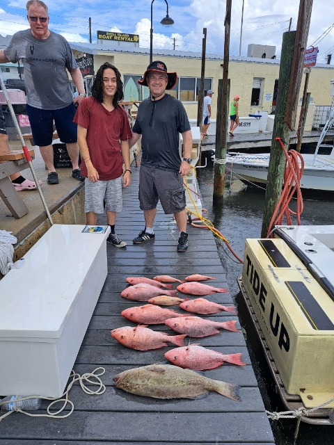 Bottom Fishing, Deep-sea, Fishing Trip In Panama City Beach