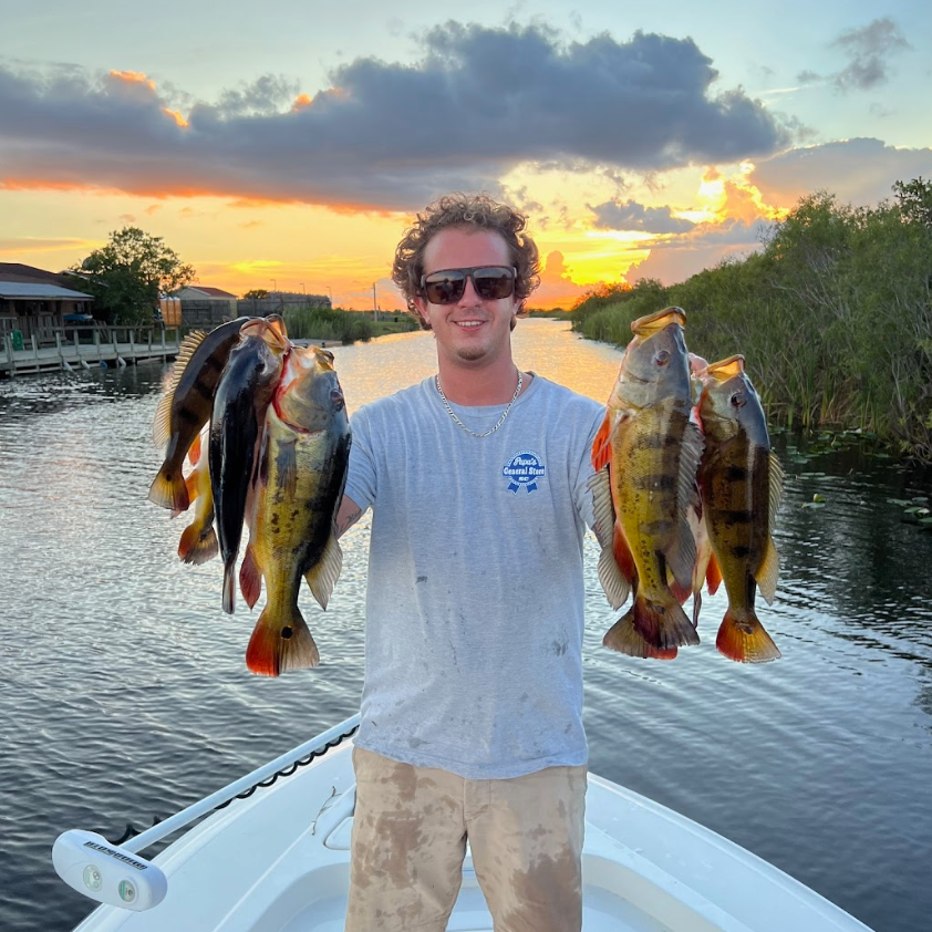 Peacock Bass + Iguana Cast & Blast In Miami