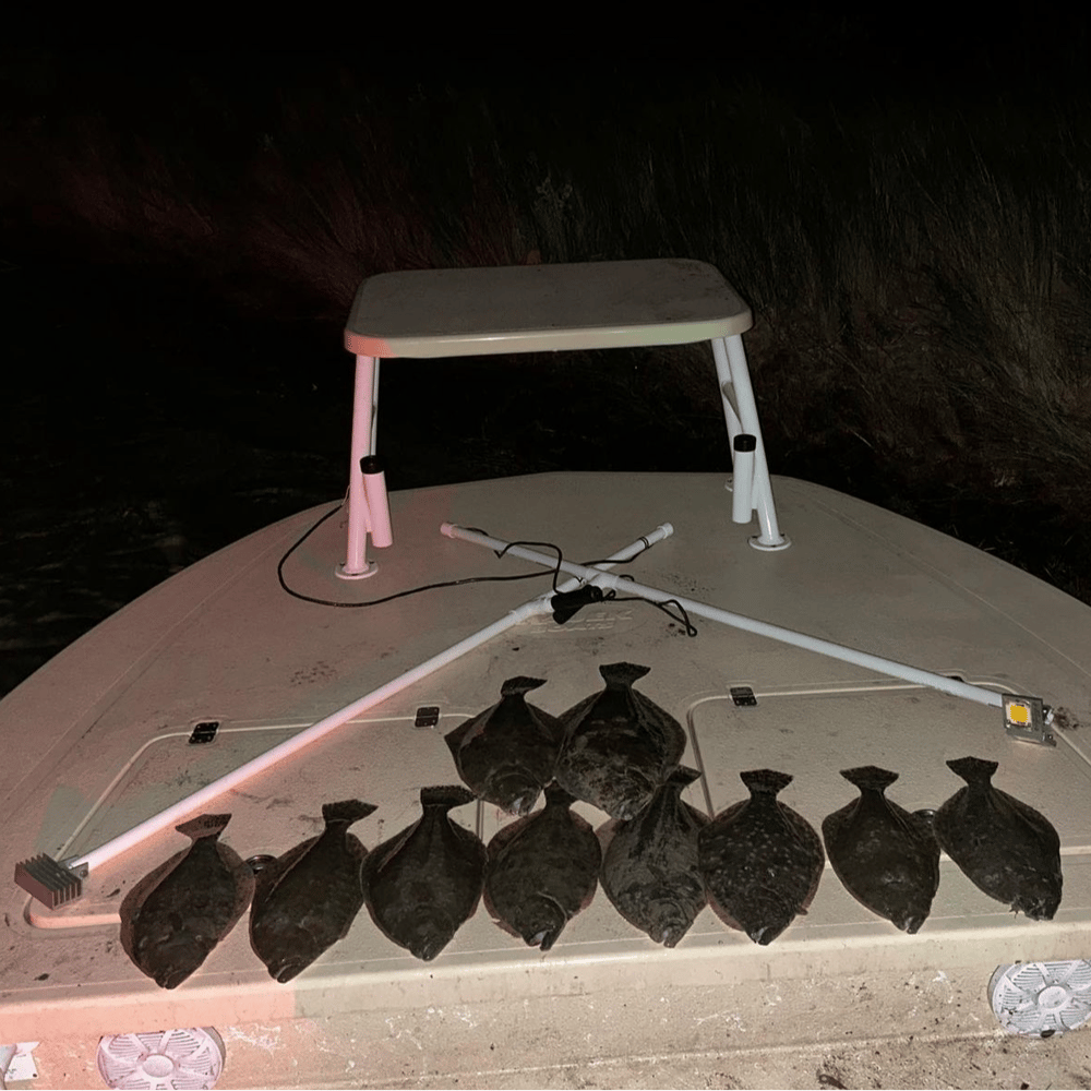 Flounder Gigging In Port Mansfield