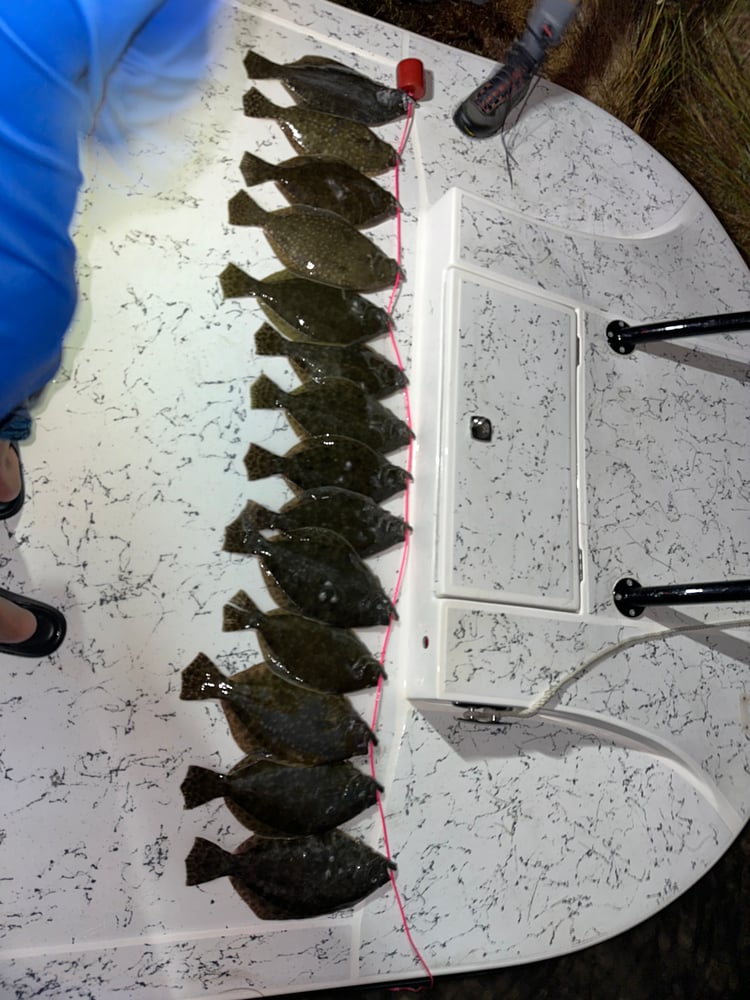 Flounder Gigging In Port Mansfield