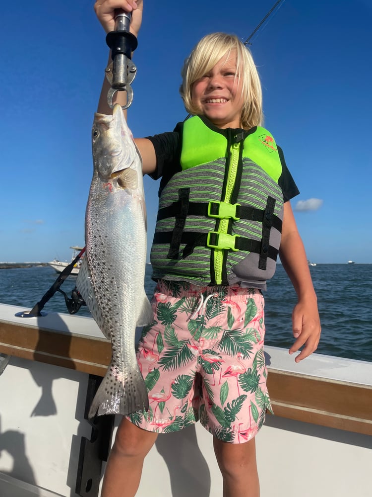 Bay/Jetty In Galveston