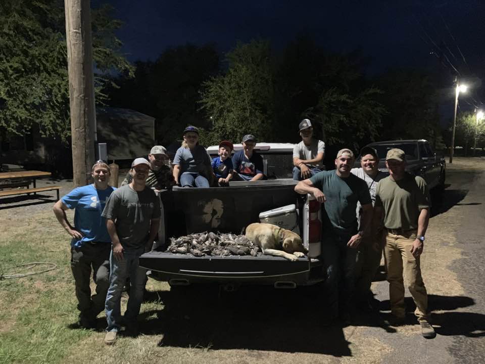 Oklahoma Dove Hunts In Fort Supply