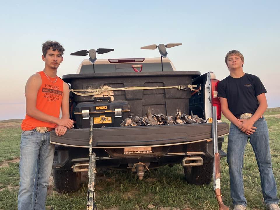 Oklahoma Dove Hunts In Fort Supply