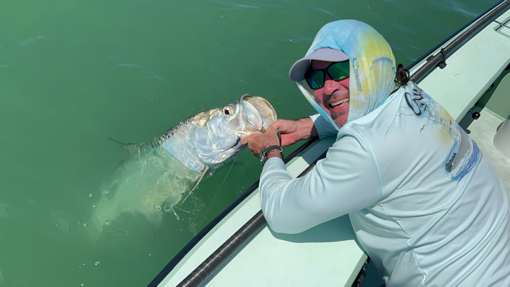 Tarpon On Natural Bait In Islamorada