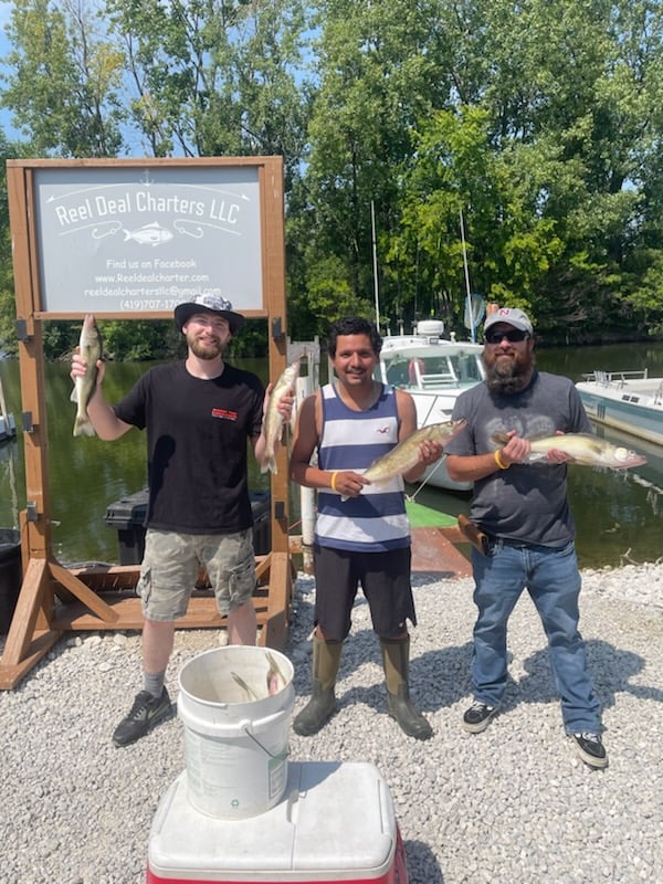 Lake Erie Trophy Walleye Trip In Oak Harbor