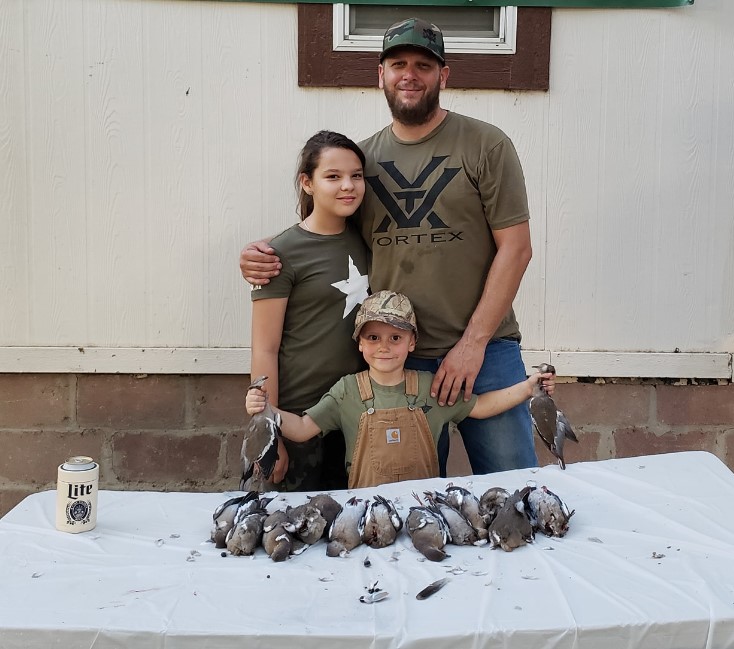 South Texas Dove Hunt In Natalia