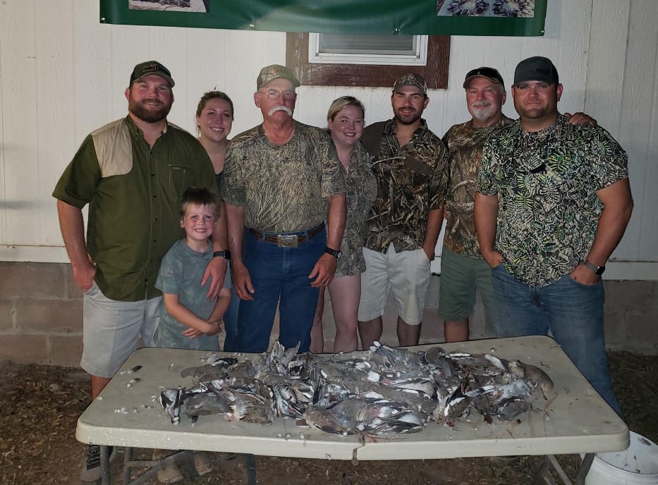 South Texas Dove Hunt In Natalia