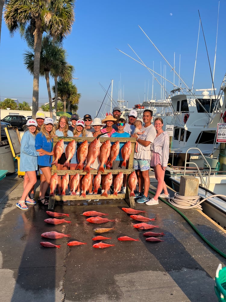 10hr Bottom Fishing Trip In Panama City