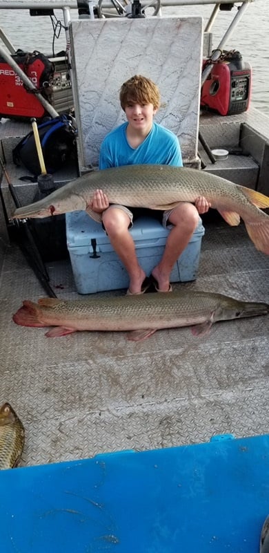 "Alpha" Alligator Gar Bowfishing In Houston